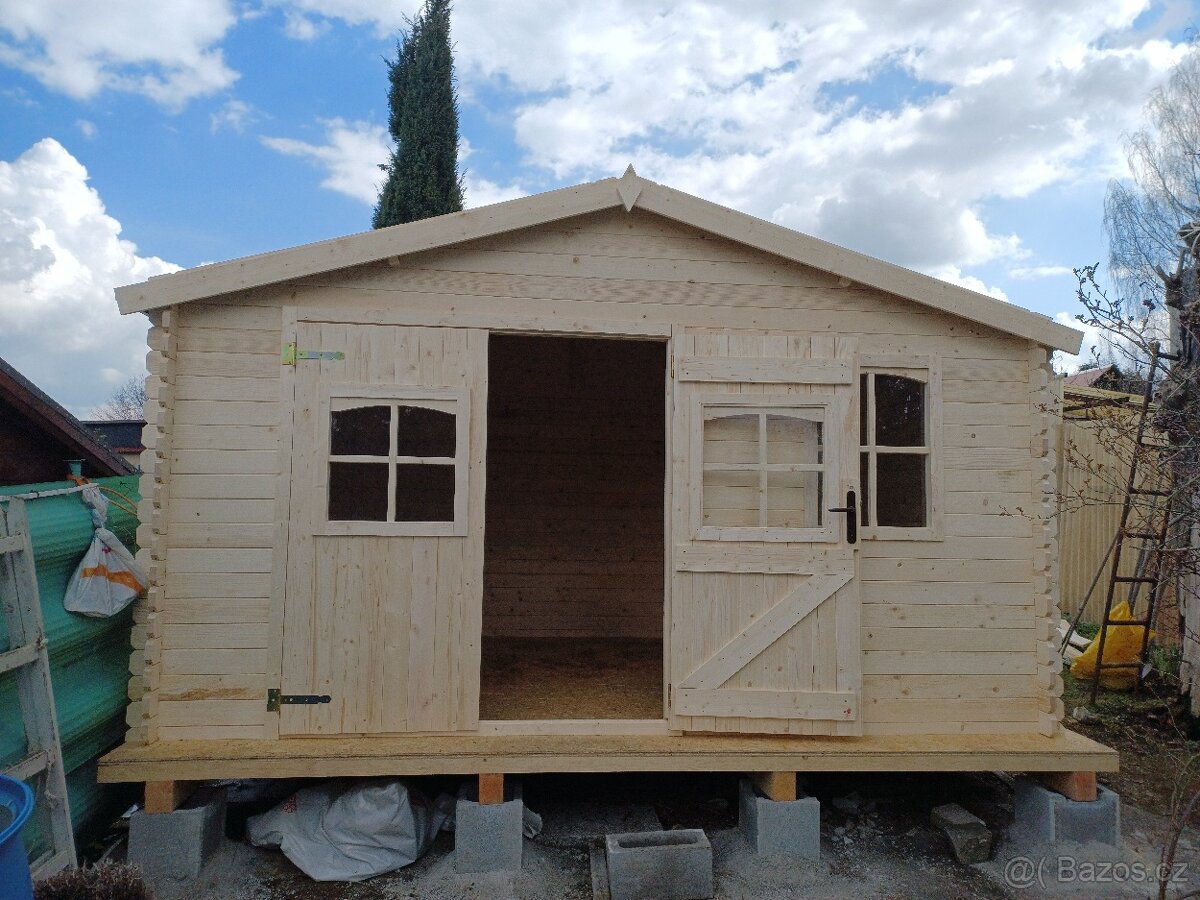 Zahradní domek 4x3 metry síla 28mm - 6