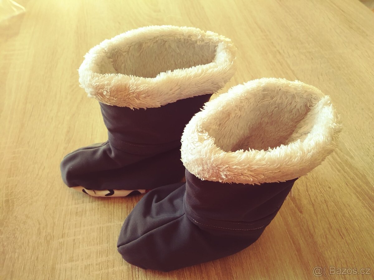 Softshellové ťapáčky zimní - 1-1,5 roku - 6