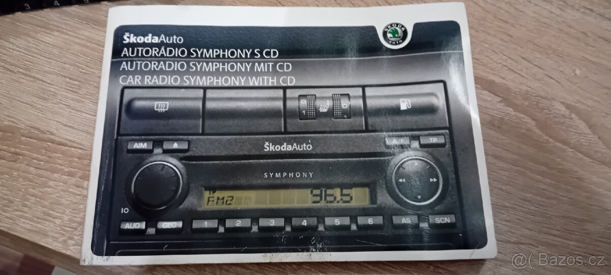 Autorádio Škoda Symphony s návodem - 6