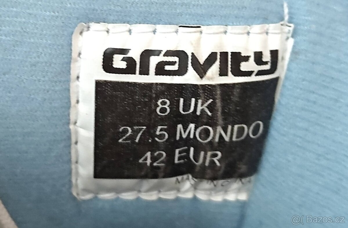 Boty na Snowboard GRAVITY vel. 42 (délka stélky 27,5cm) - 6