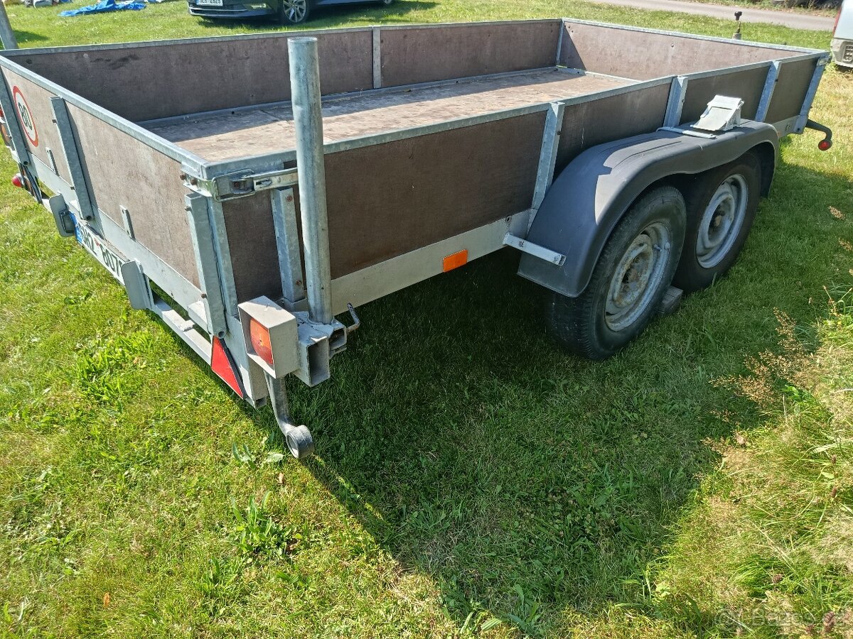 Brzděný dvouosý přívěs - 6