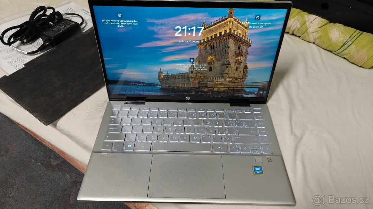 Notebook HP Pavilion x 360 14" dotykový, záruka - 6