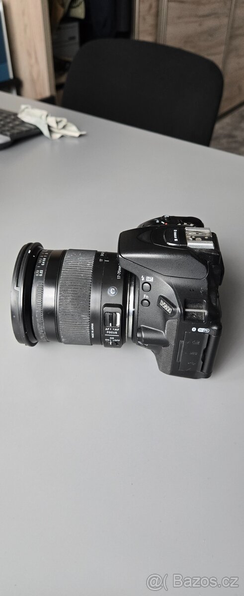 ZRCADLOVKA NIKON D5600 + OBJEKTIV SIGMA 17-70 - 6