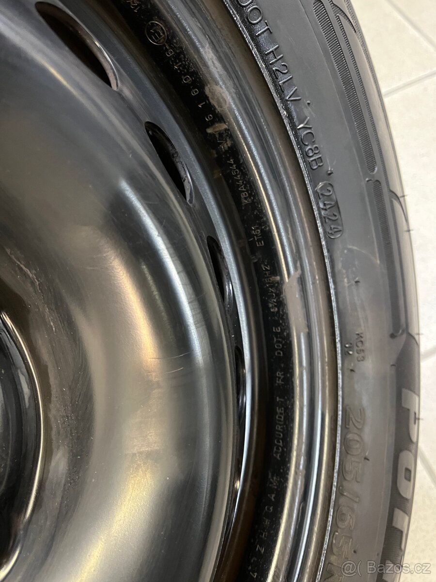 plechový disk rezervní kolo VW 5x120 R16 Transporter - 6