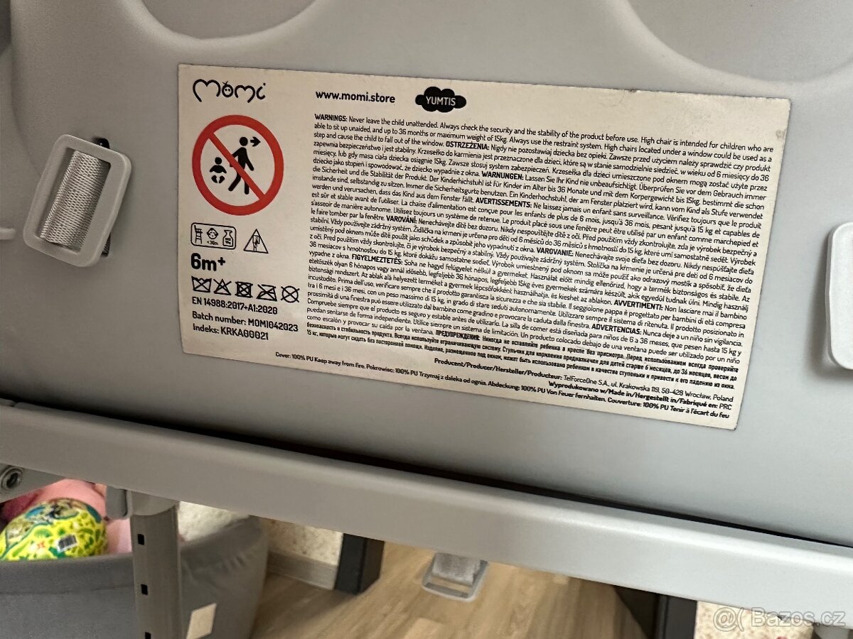 Jídelní židlička momi - 6