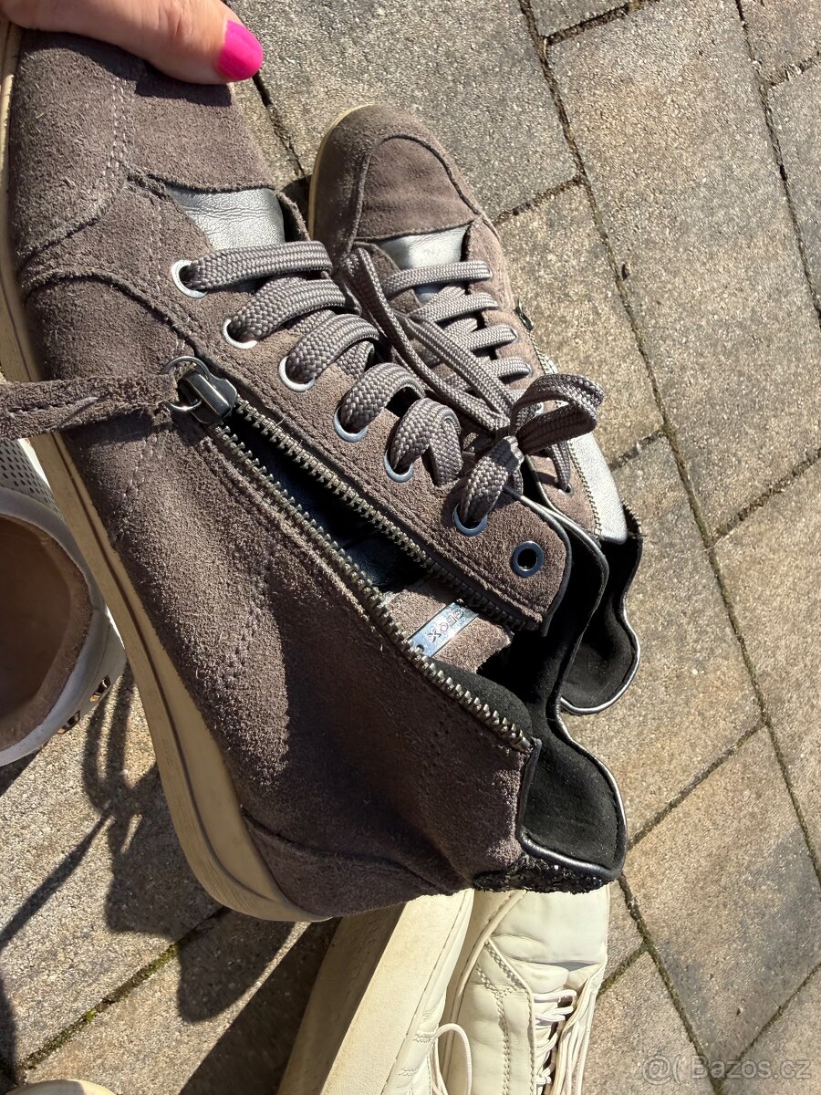 Boty jarní botasky Geox-Vagabond-Flexx - 6