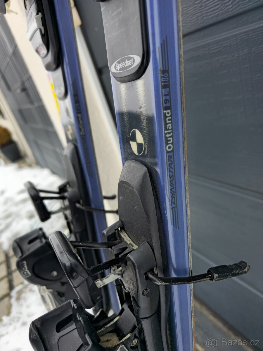 Lyže Dynastar + hůlky - 6