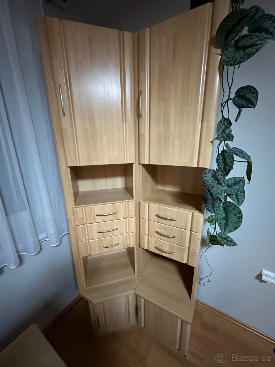 Obývací stěna z masivního buku - 6