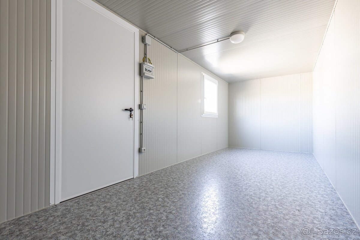 Stavební buňka-sklad-zahradní domek 6.1x2.4m - 6