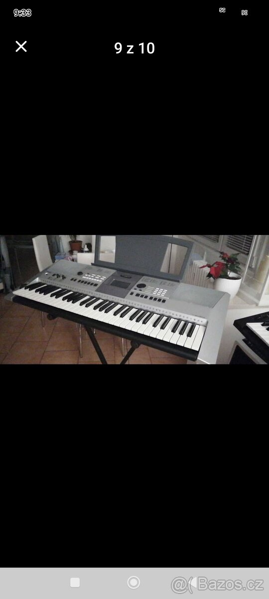 YAMAHA psr e413, SET-stojan+pouzdro, krásné zvuky,dynamika - 6