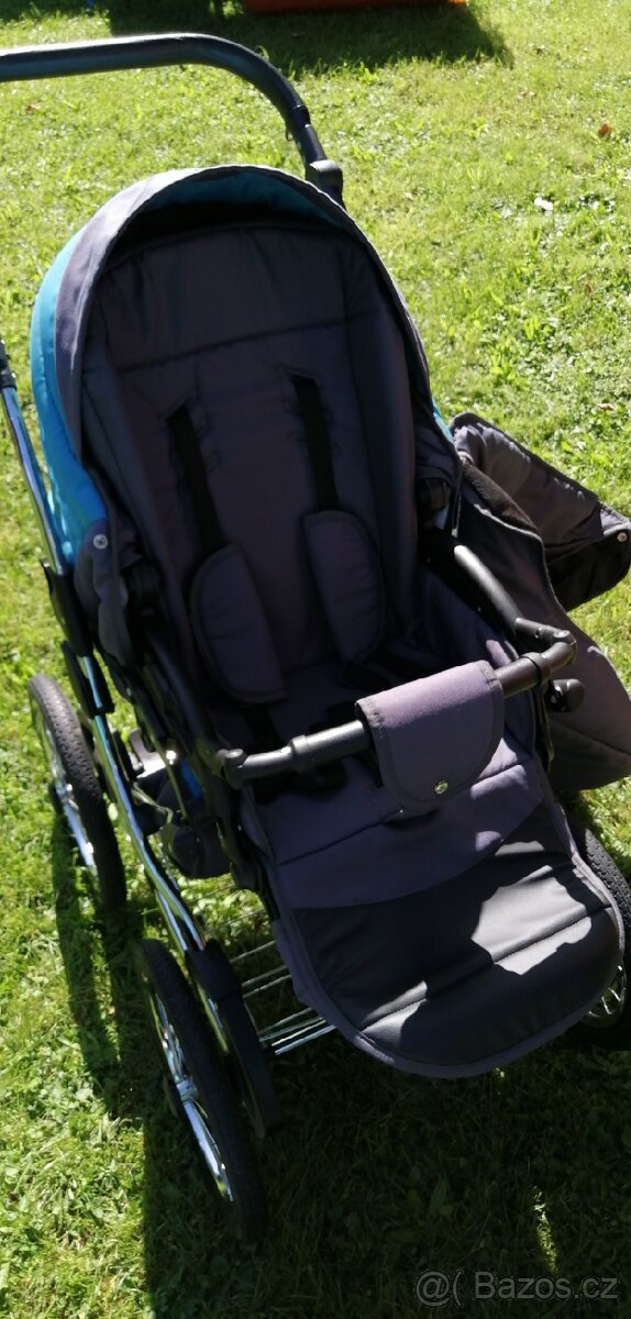 KOČÁREK BabyLux 3v1, DVA PODVOZKY - 6