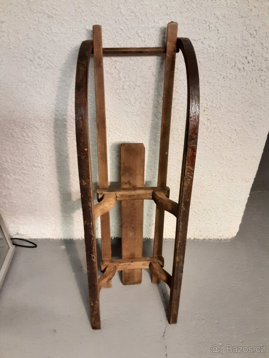 Staré dřevěné sáňky - 6
