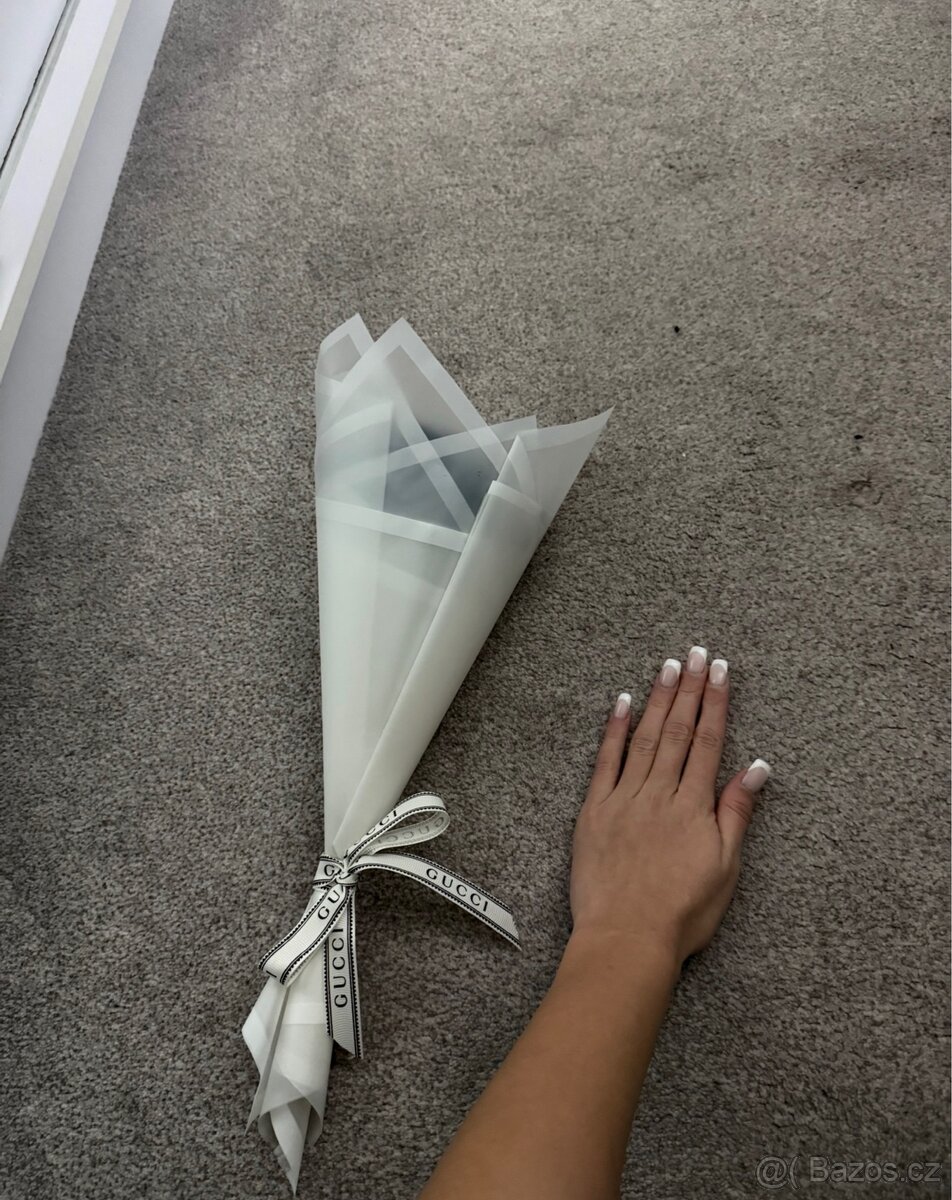 Ručně vyráběné růže 7ks cca 40cm - 6