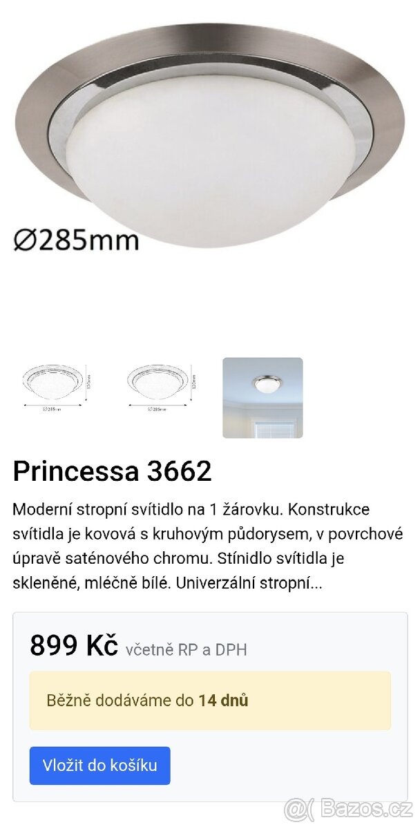 Světlo na strop Rabalux - 6