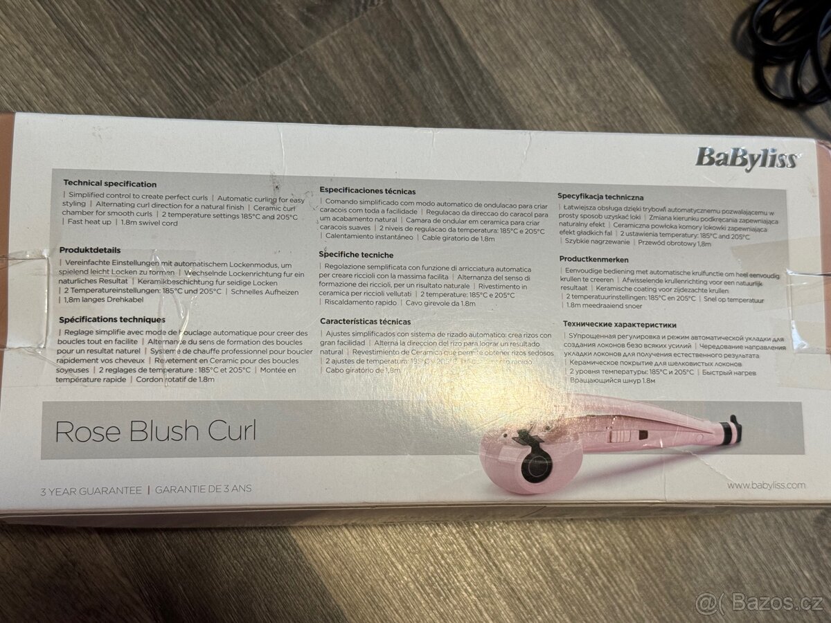 Automatická kulma BaByliss baby pink - 6