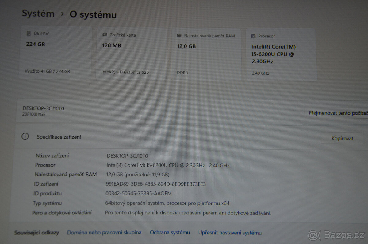 Lenovo ThinkPad L560 i5/12GB/SSD 240GB/záruka - 6