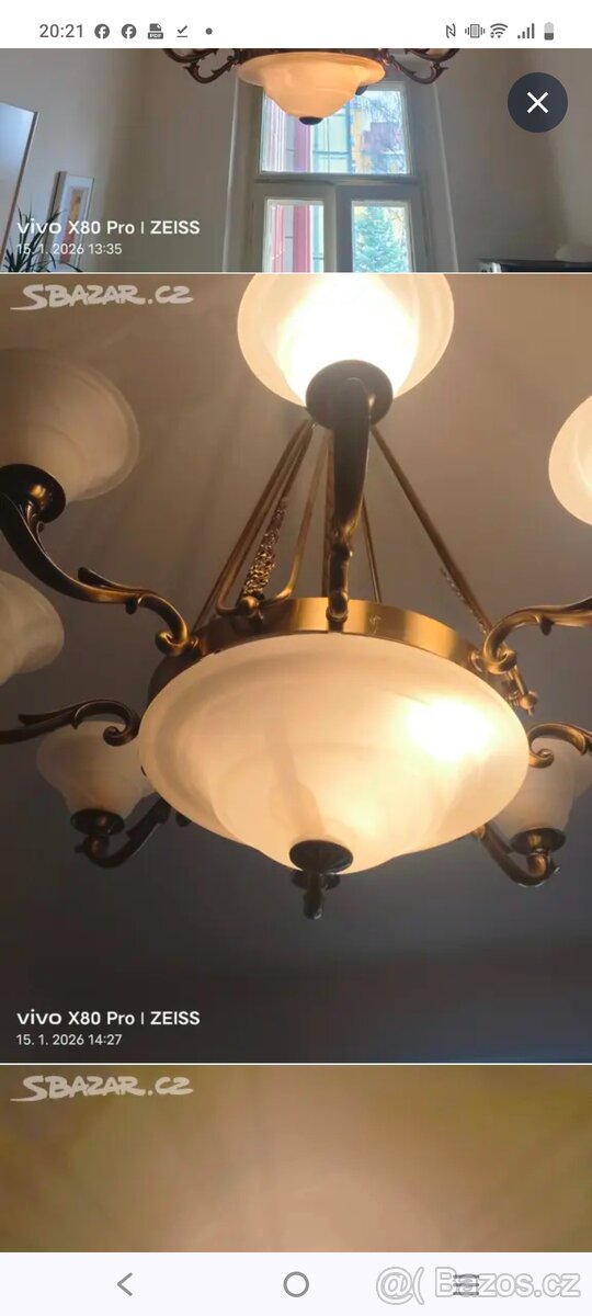 Luxusní Lustr Italská značka Zonky - 6