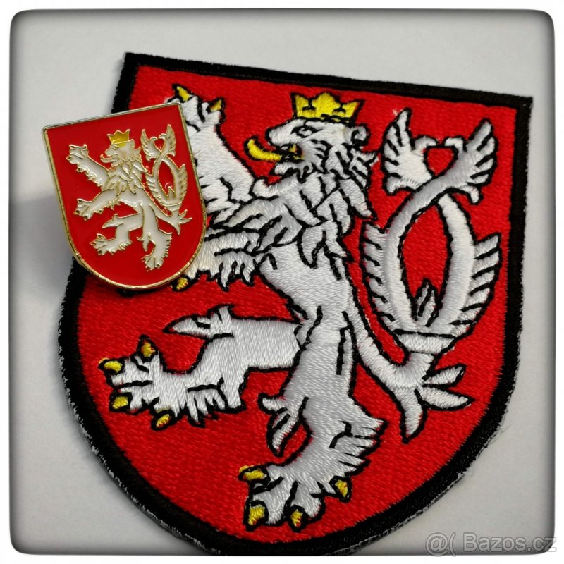Nášivka Český lev (malý státní znak). - 6