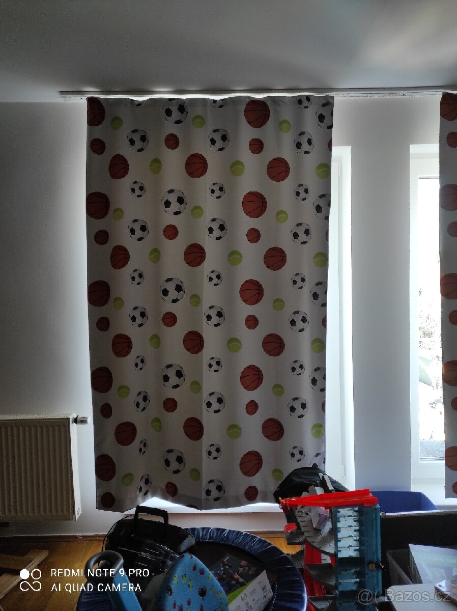 Nádherné blackout zatemňovací dětské závěsy - 6