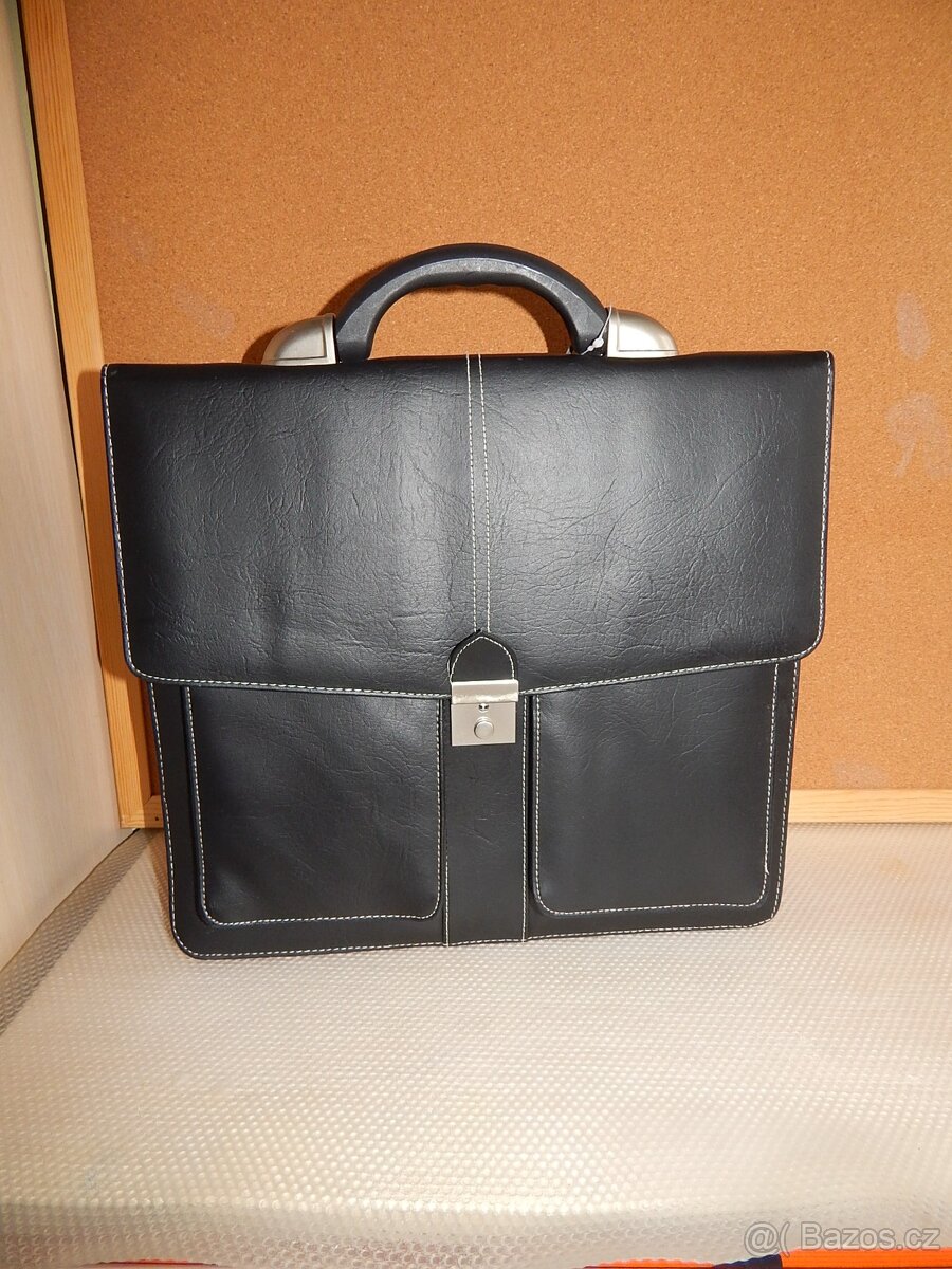 Černá pánská taška/kabelka na doklady - Nová - 6