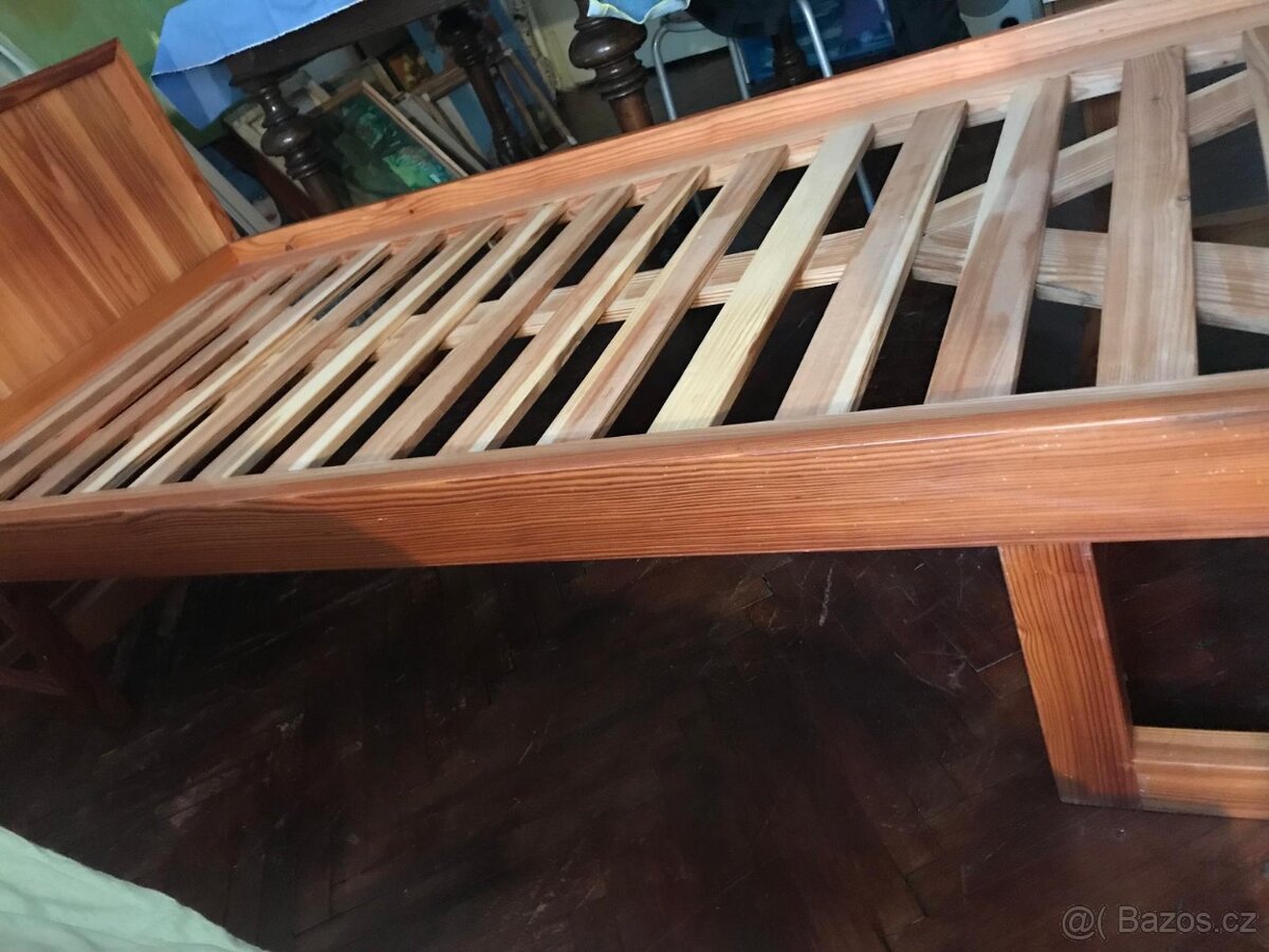 🪵 Ručně vyráběná masivní dřevěná postel – poctivá práce - 6
