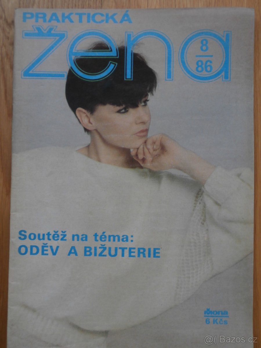 8 x módní časopis PRAKTICKÁ ŽENA. 1986 - 6