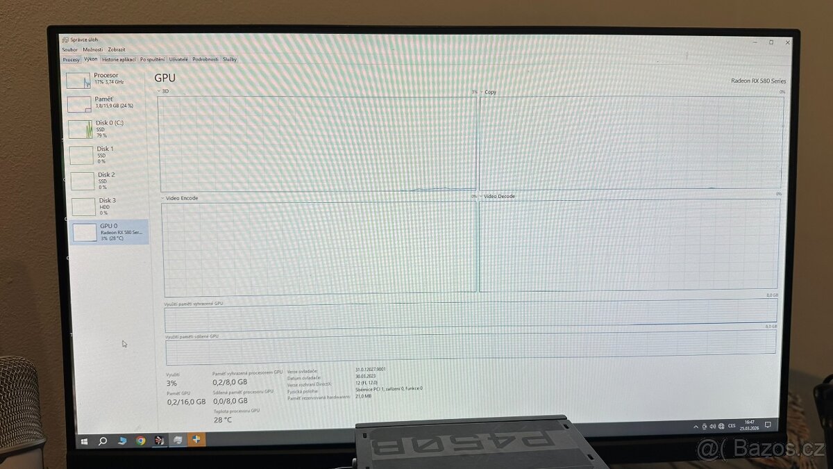 GPU Sapphire NITRO+ RX 580 8 GB - 6