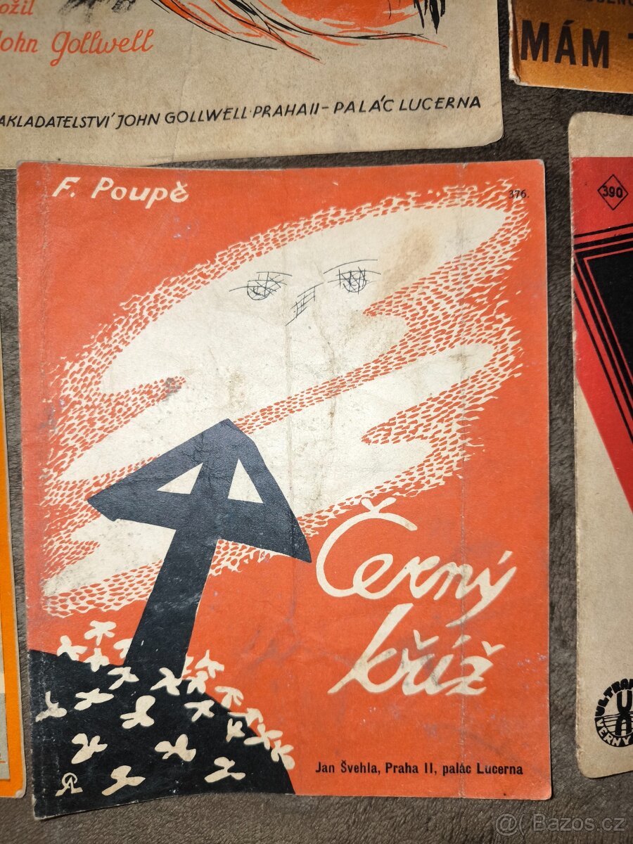 6 písní z 30. let - noty s texty. - 6