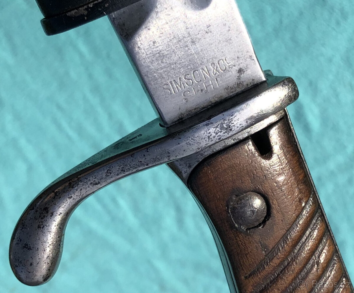 Německý bodák M98/05 – 1.sv. válka - 6