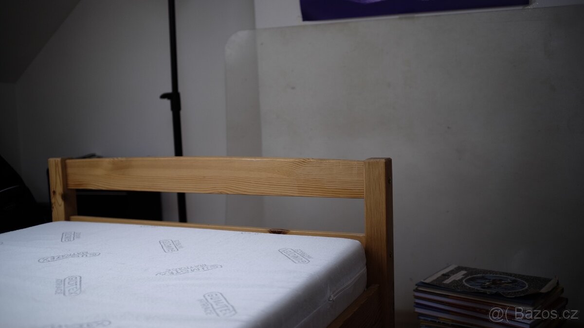 Postel z masivu 90×200 - 6