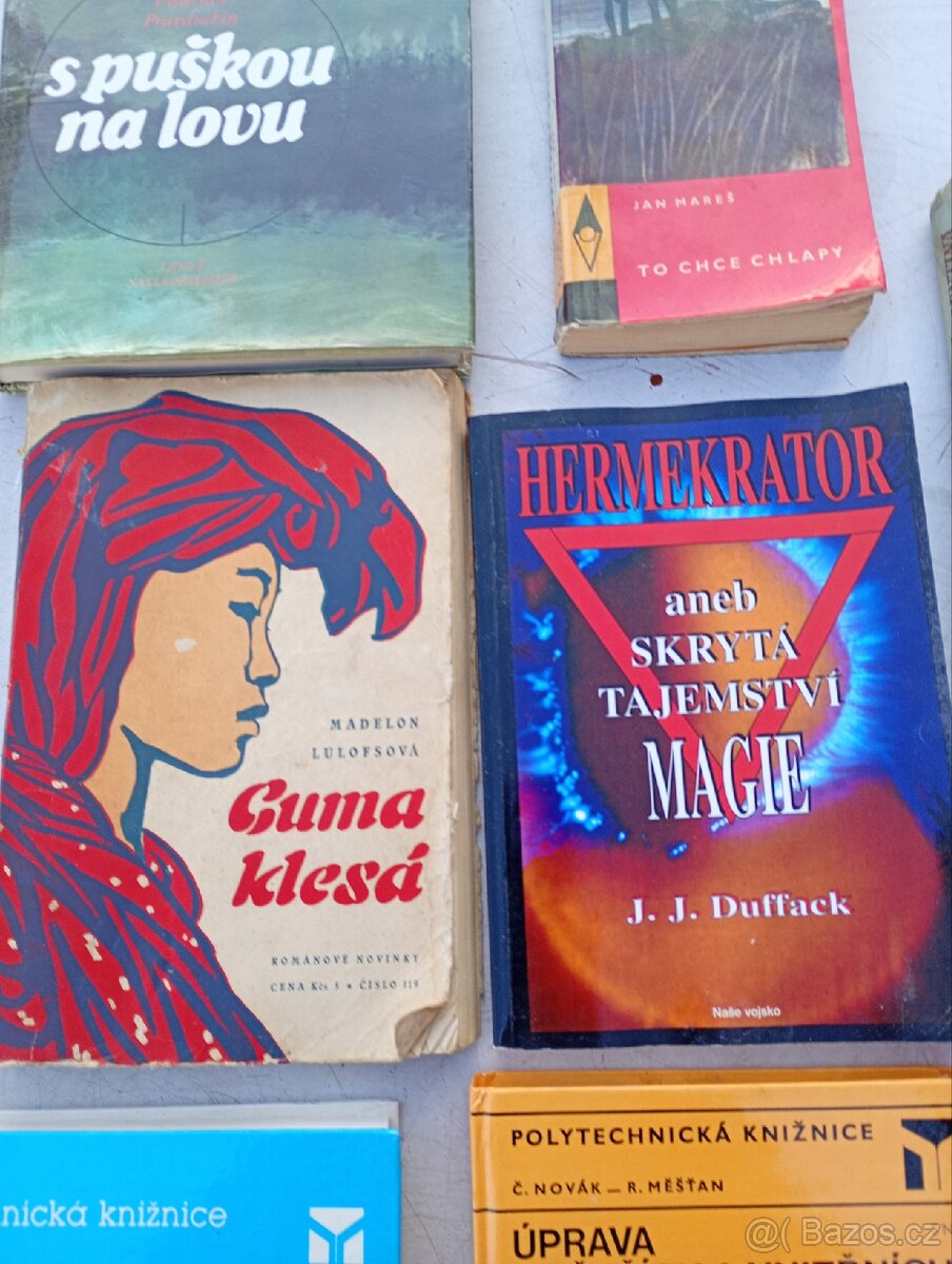 Různé Staré Knihy - 6