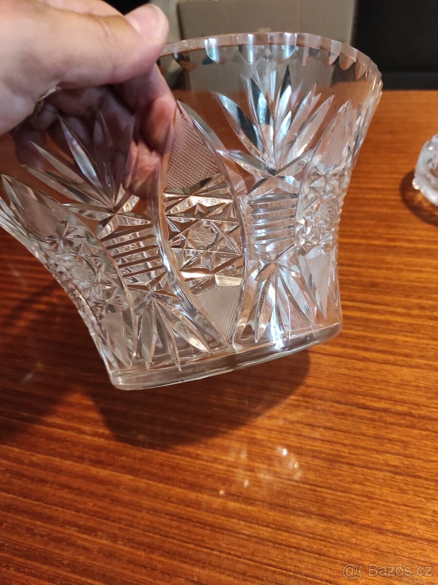 Sada broušeného skla - 6