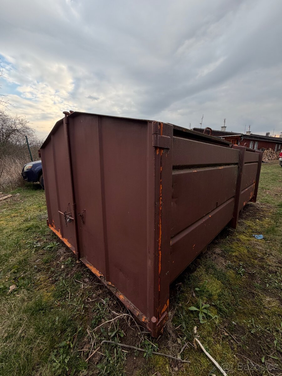 Hákový kontejner Abroll s víky - 6