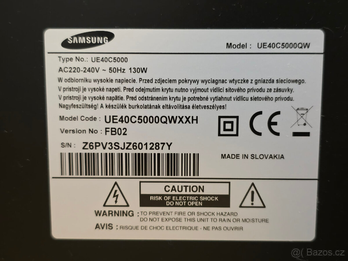 Samsung 40" LED TV - 6