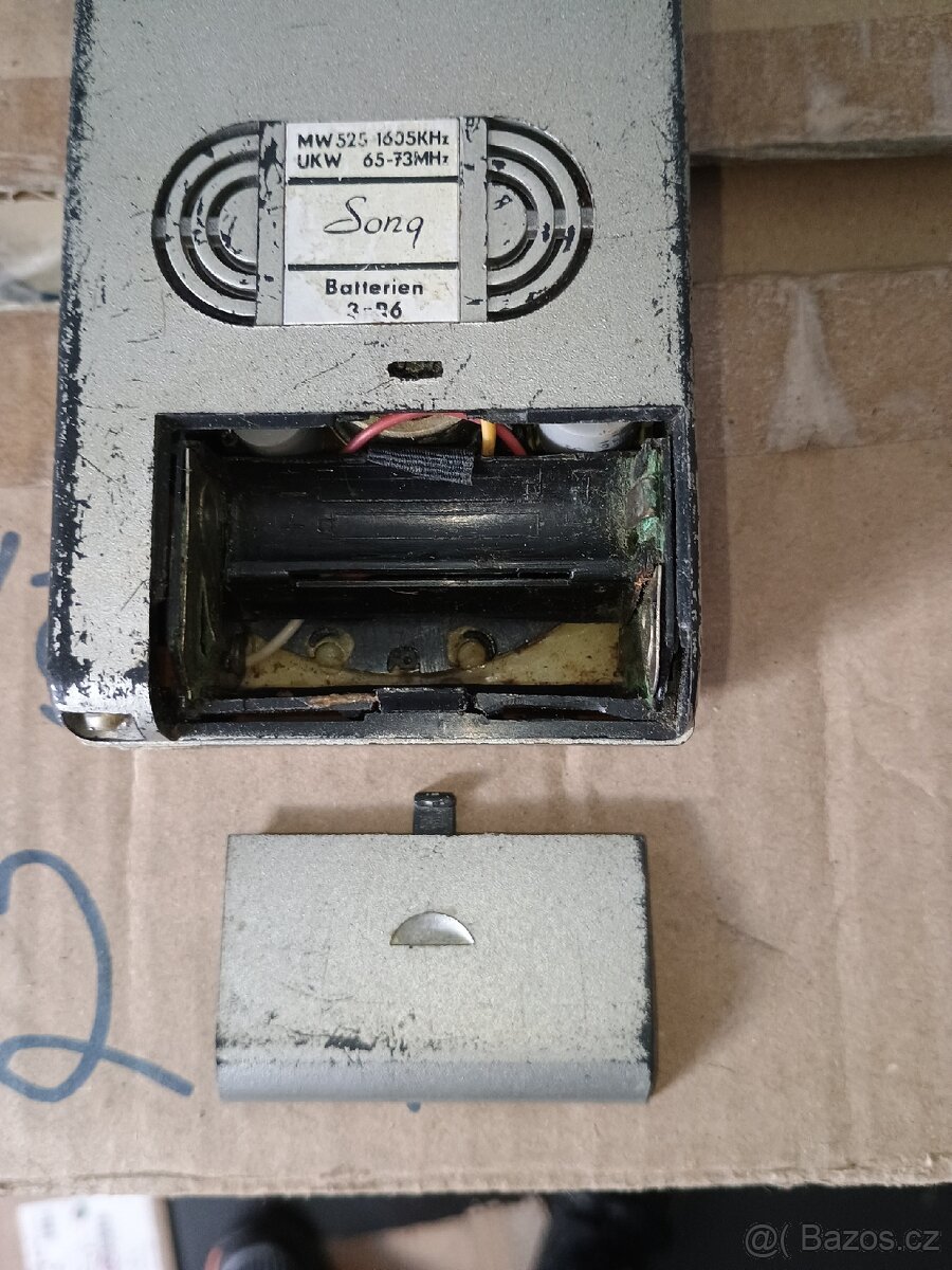 Tranzistorové rádio Song funkční - 6