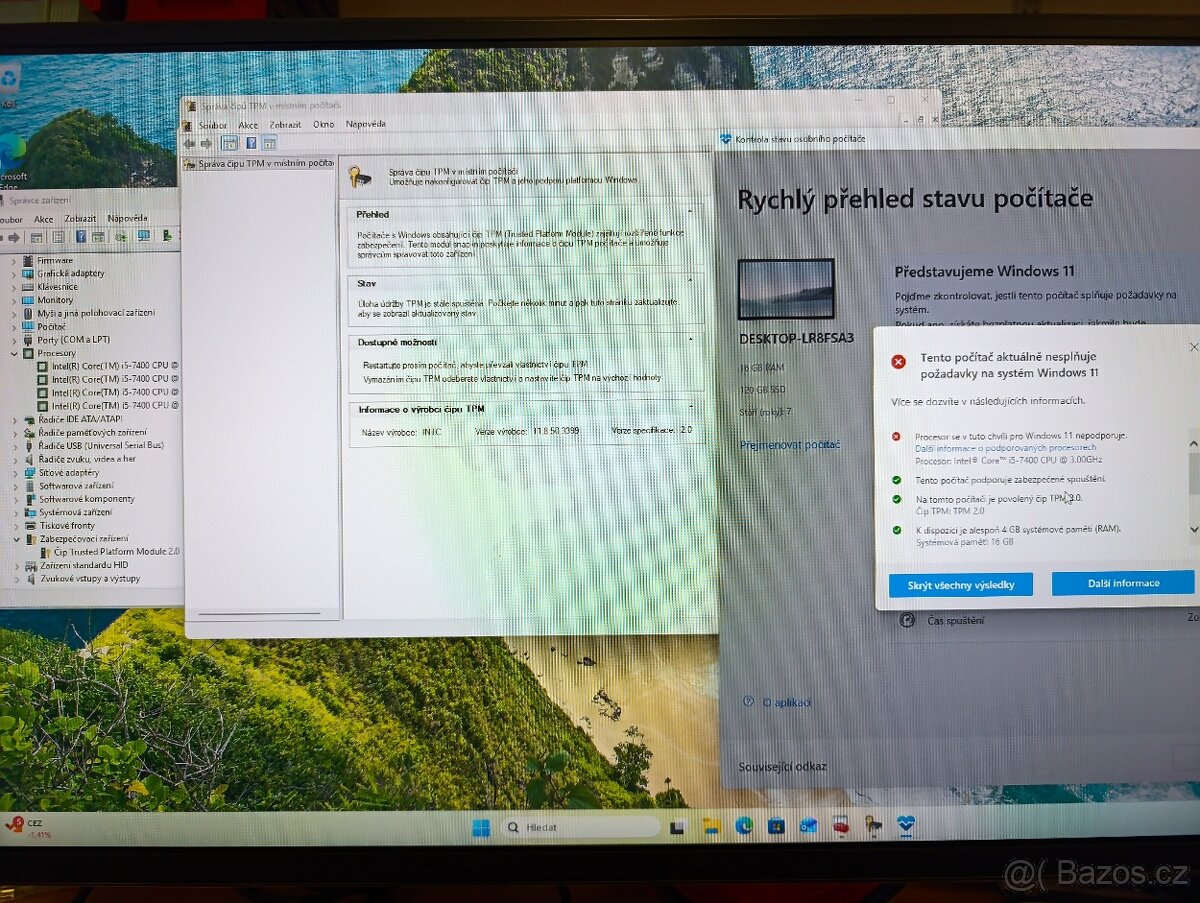 MSI B250M PRO-VDH, LGA 1151 + CPU Intel Core i5-7400 - 6