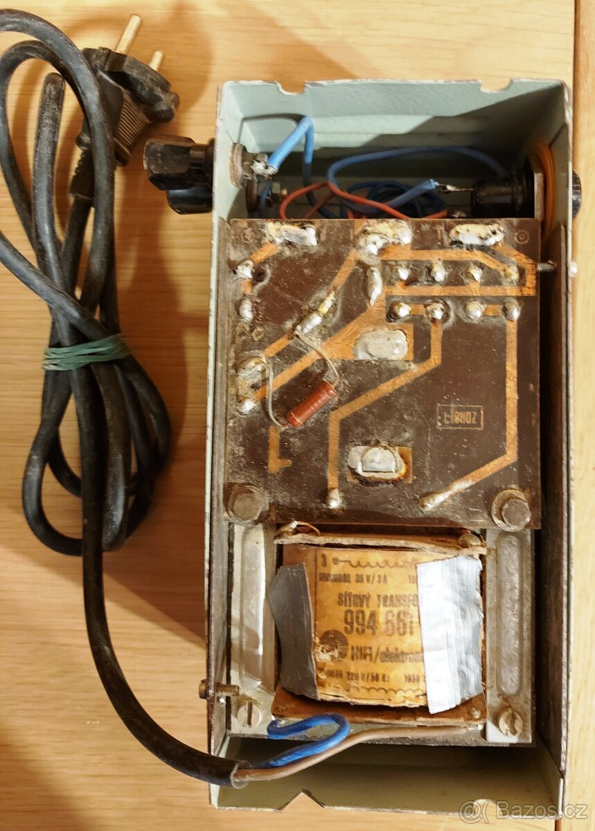 Síťový transformátor s usměrňovačem - 6