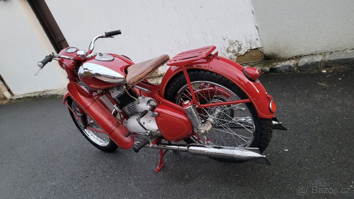 Jawa 250 Pérák, rok 1948, Janeček - 6