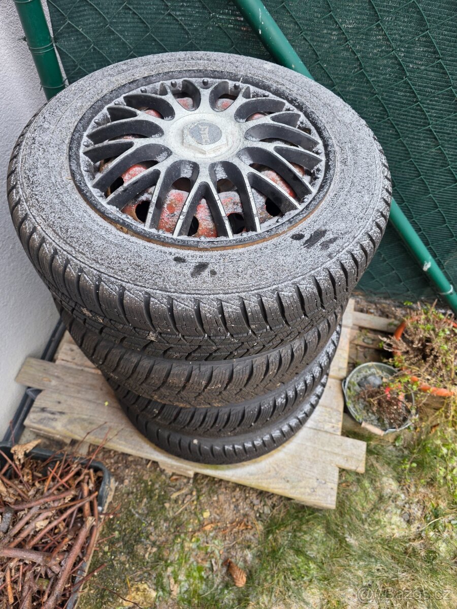 Plechove disky 4x108 Peugeot 206 - 6