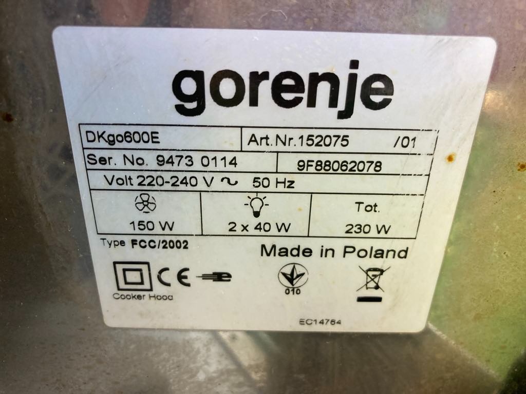 Nerez digestoř DKgo600E - 6