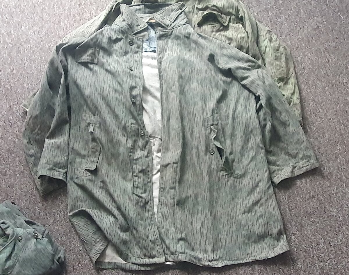 Vojenské maskáče vz.60 ČSLA, NVA, čepice - 6