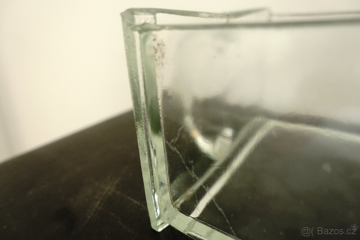 Retro dóza, skleněná nádoba na potraviny - 6