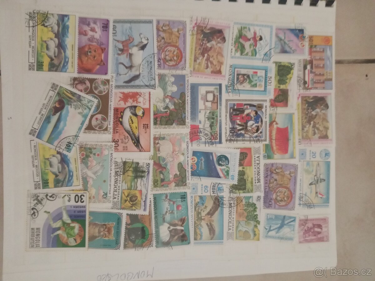 Poštovní známky 3 - 6