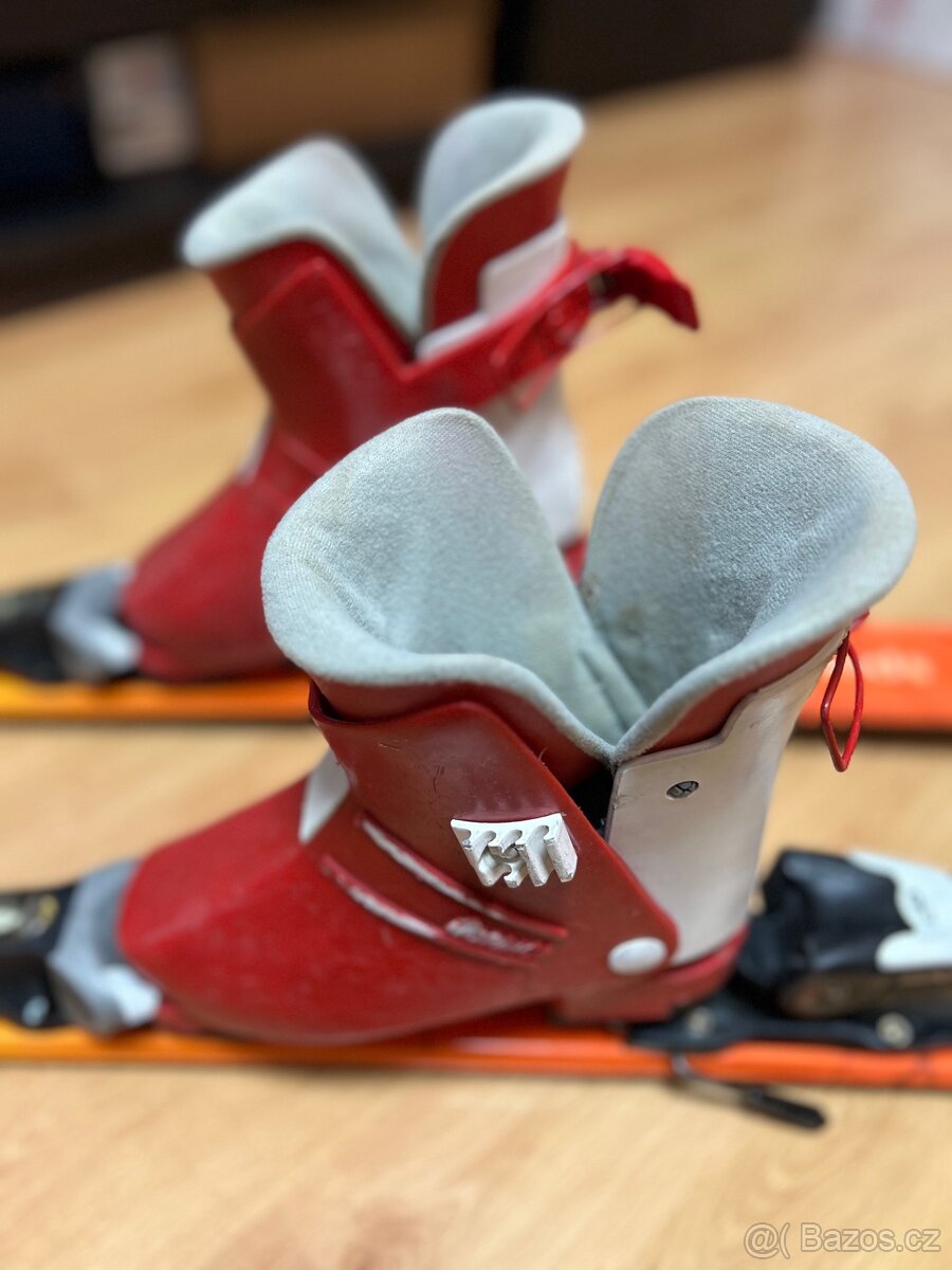 Lyže dětské délky 100 cm + boty (vel.30/31) - 6