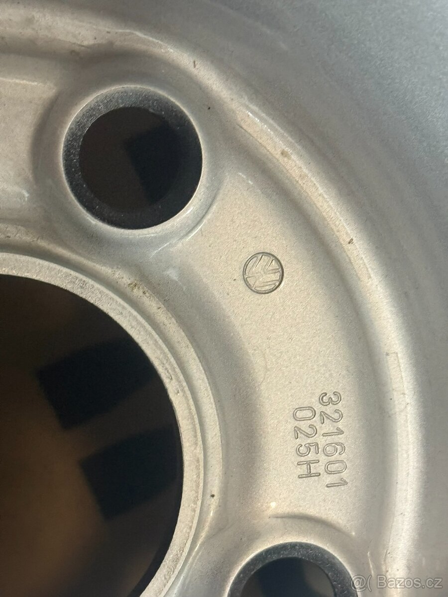 SCIROCCO ocelový disk 6,0Jx14" ET38 LK100 - 6