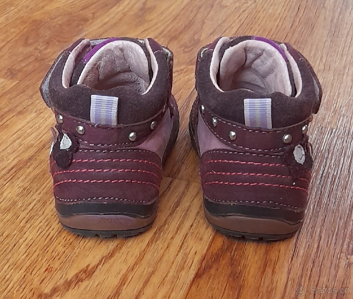 Dívčí celoroční kožené boty D.D.step v.21 - 6