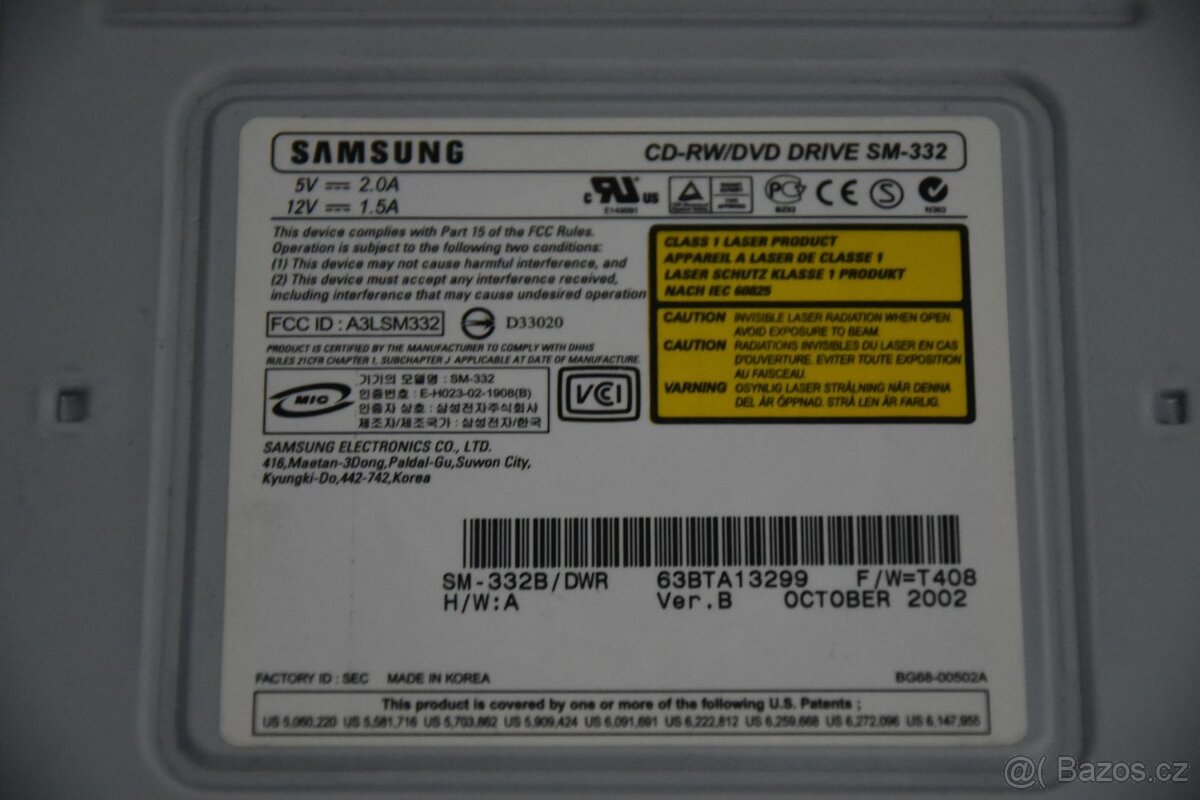 CD DVD-RW SATA Mechanika - 6
