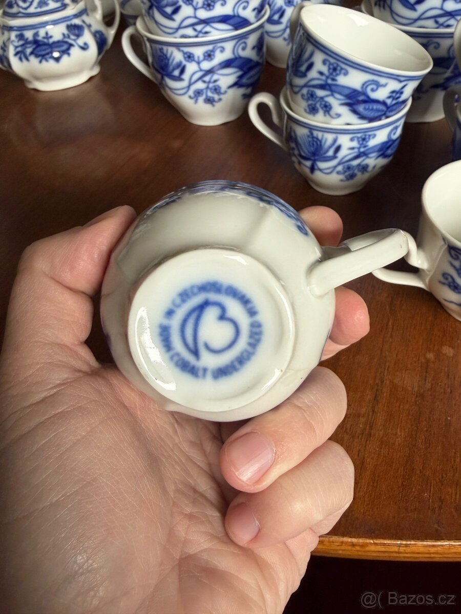 Jídelní servis “cibulák” - 6