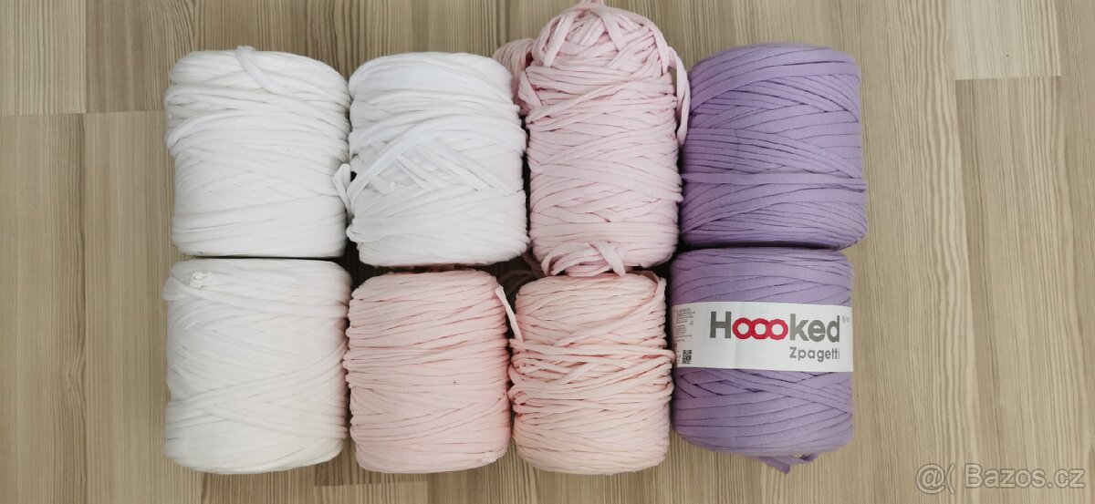 Pletací příze špagáty zn. Hoooked Zpagetti: NOVÉ - 6