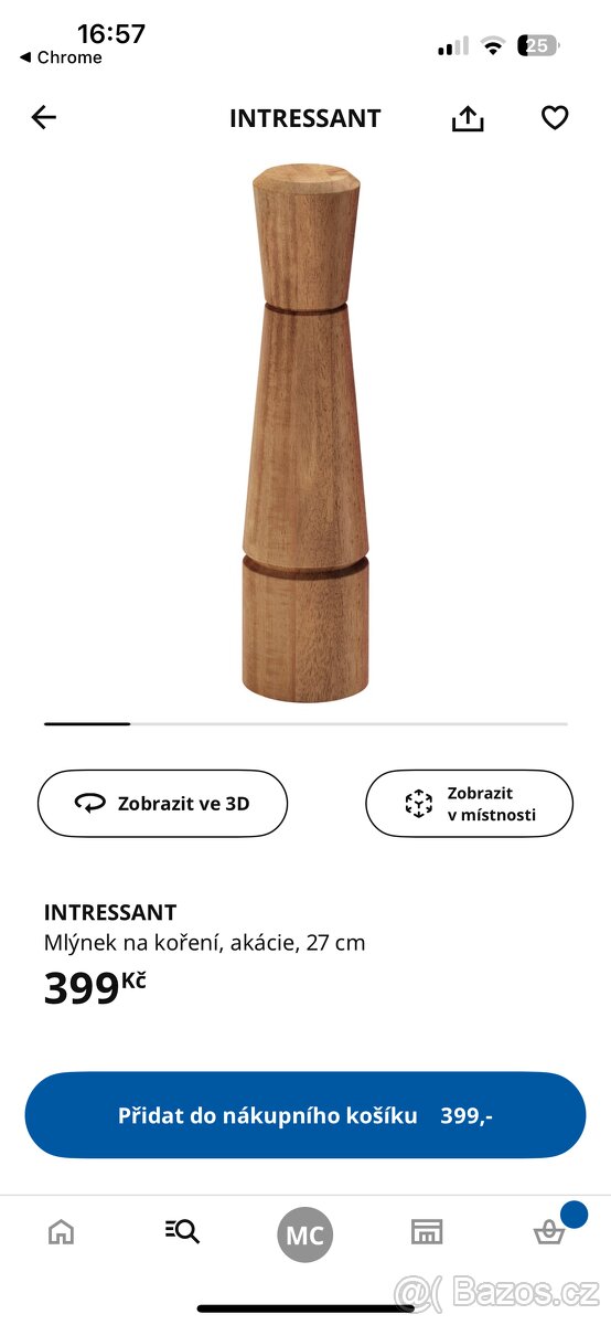 Mlýnek na koření Ikea Intressant - 6